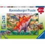 Puzzle animale in salbaticie 2x24 piese